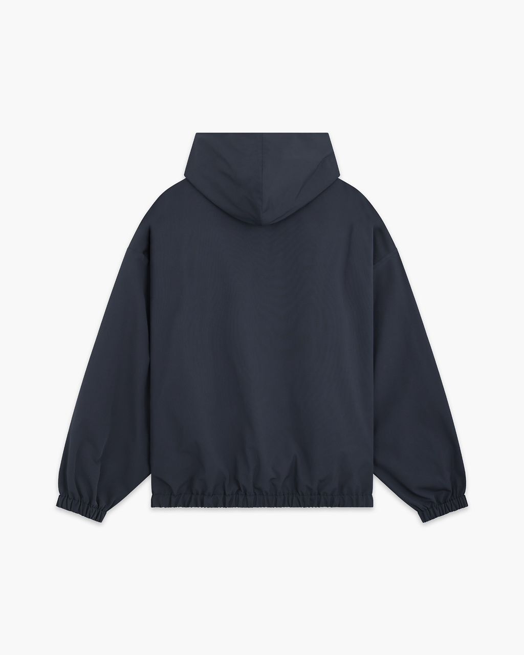 Navy Mens Track Hoodie Zip-Up