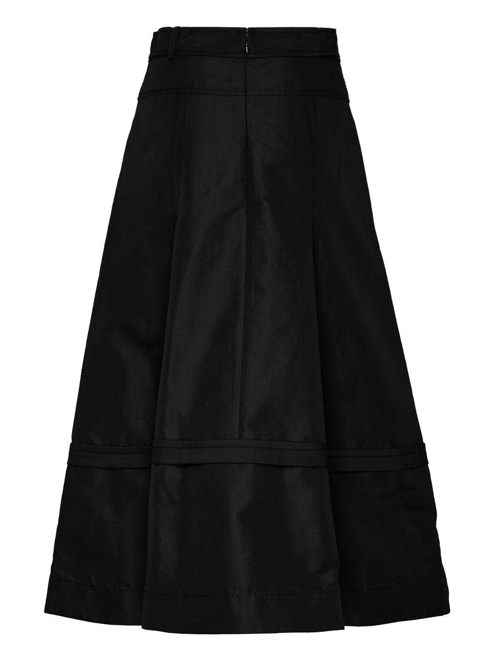 Flare Skirt With Belt