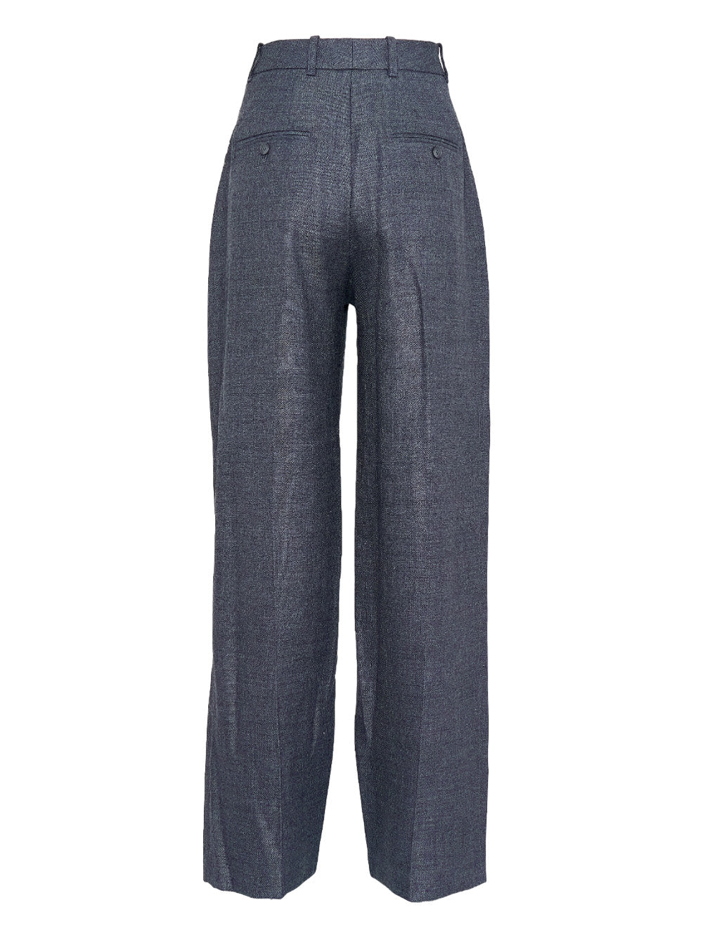 Wide Leg Double Pleat Trouser