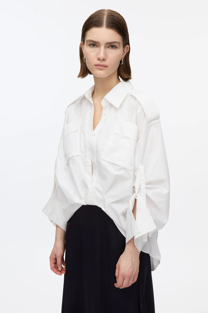 Relaxed Draped Shirt