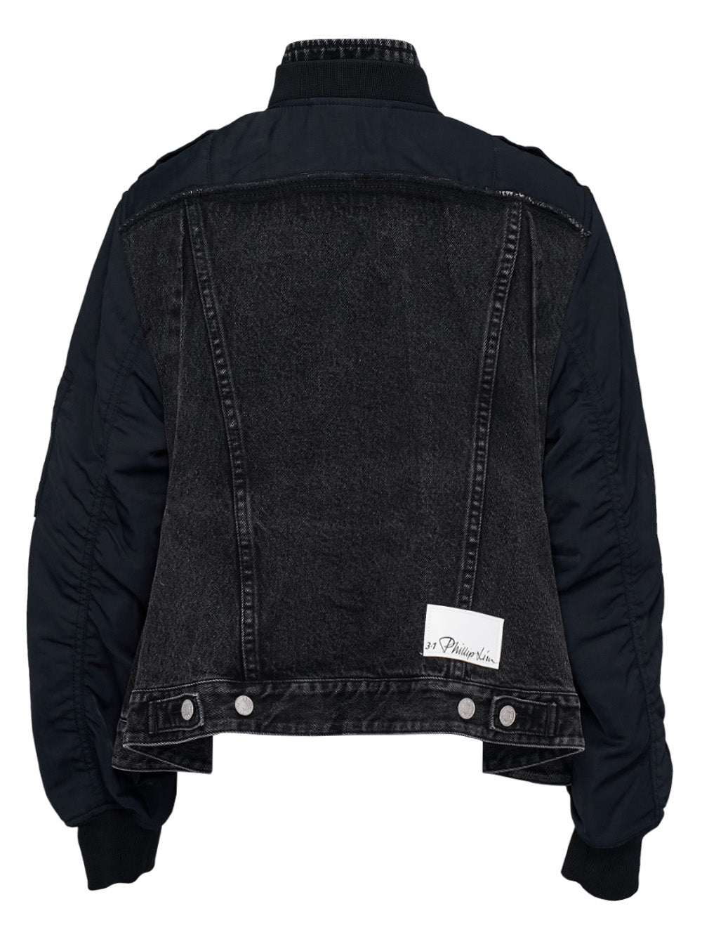 Hybrid Denim Flight Jacket