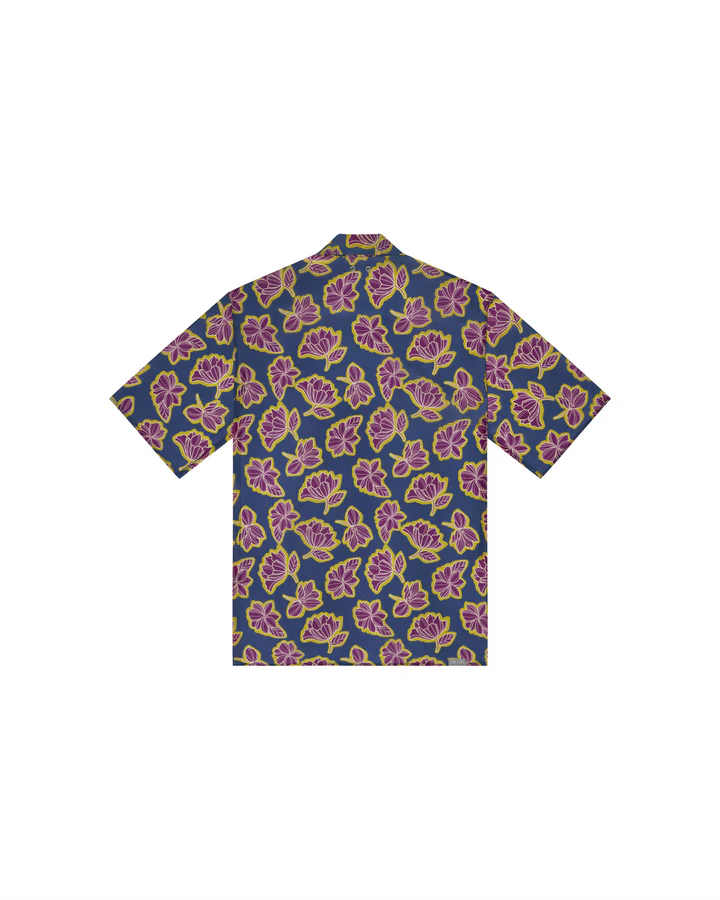 Hawaiian Short-Sleeve Printed Shirt