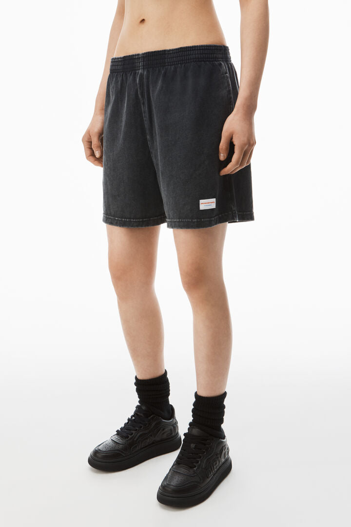 Relaxed-Fit Shorts In Heavy Cotton Jersey