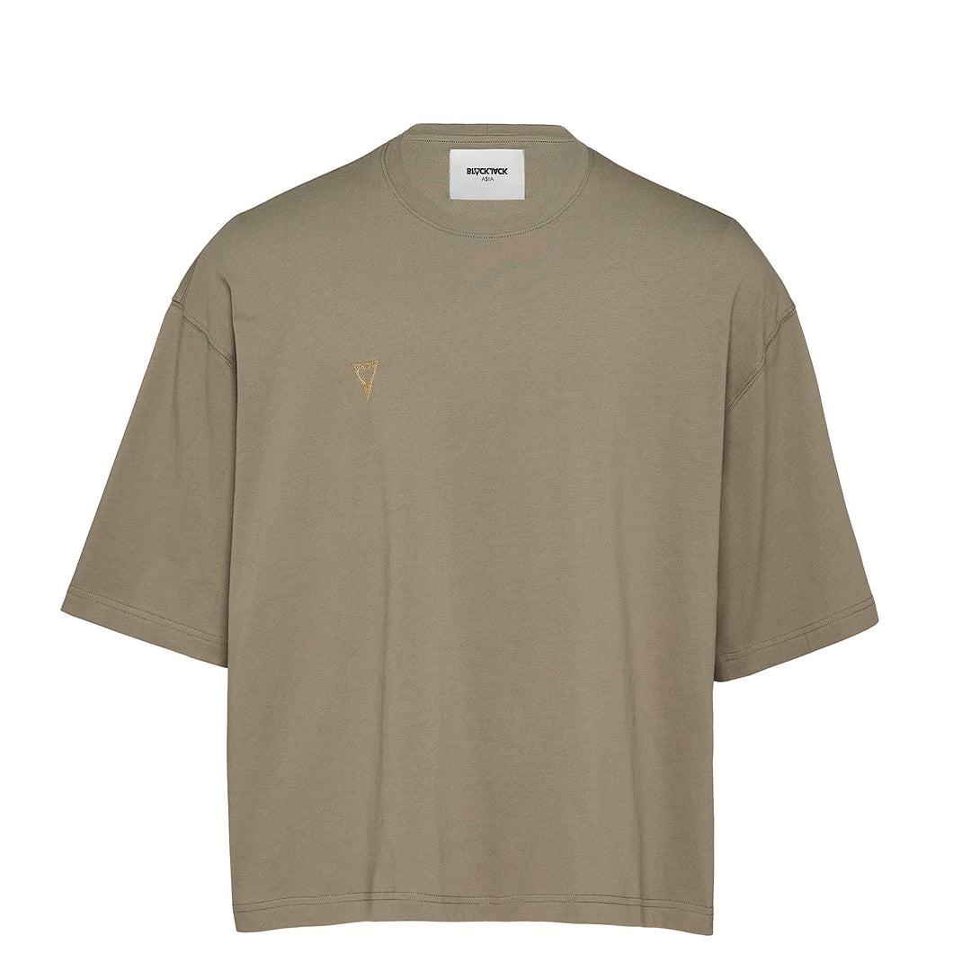 Boxy Tee In Cotton Jersey