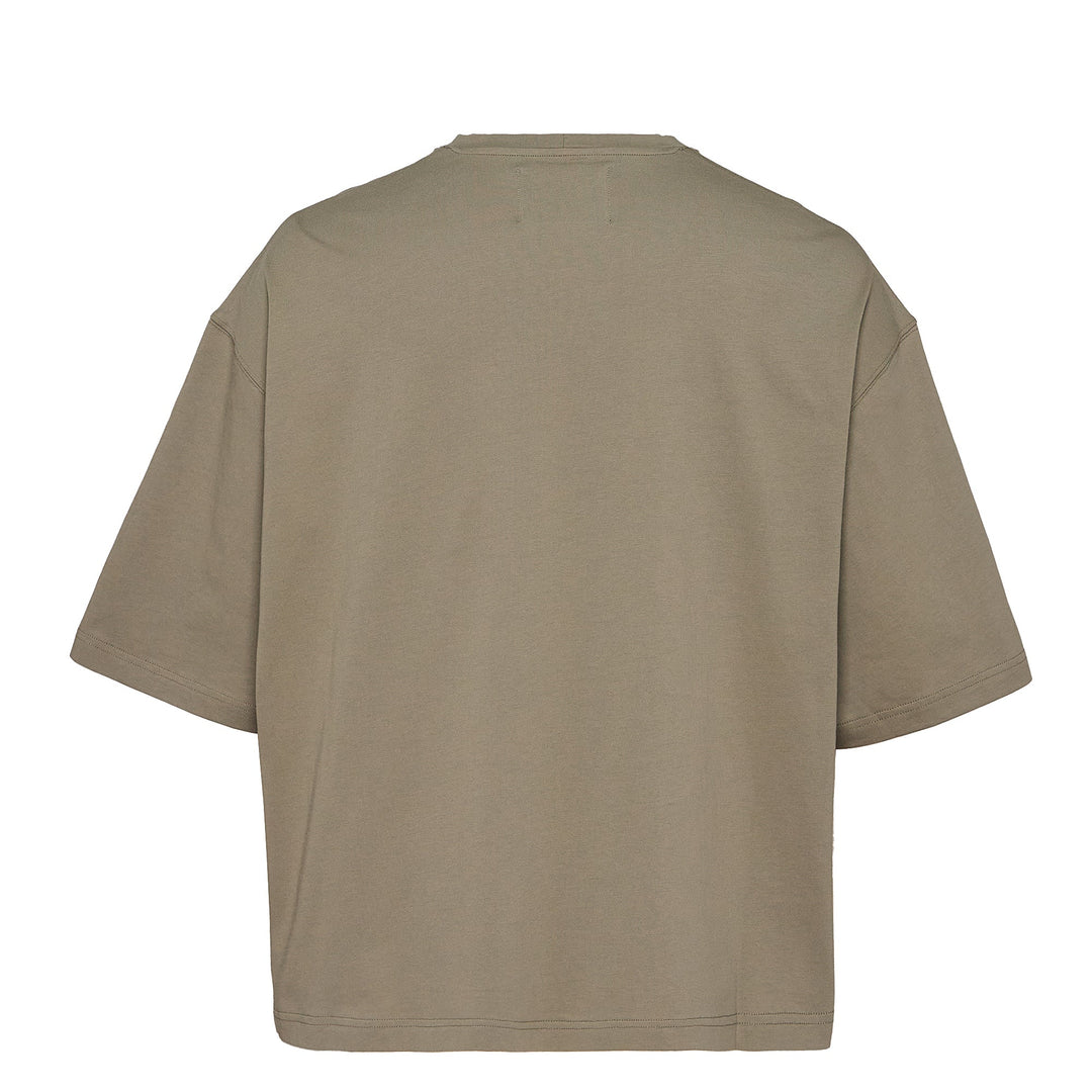 Boxy Tee In Cotton Jersey