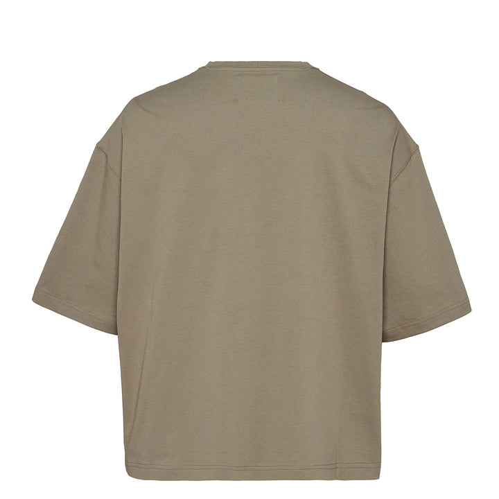 Boxy Tee In Cotton Jersey