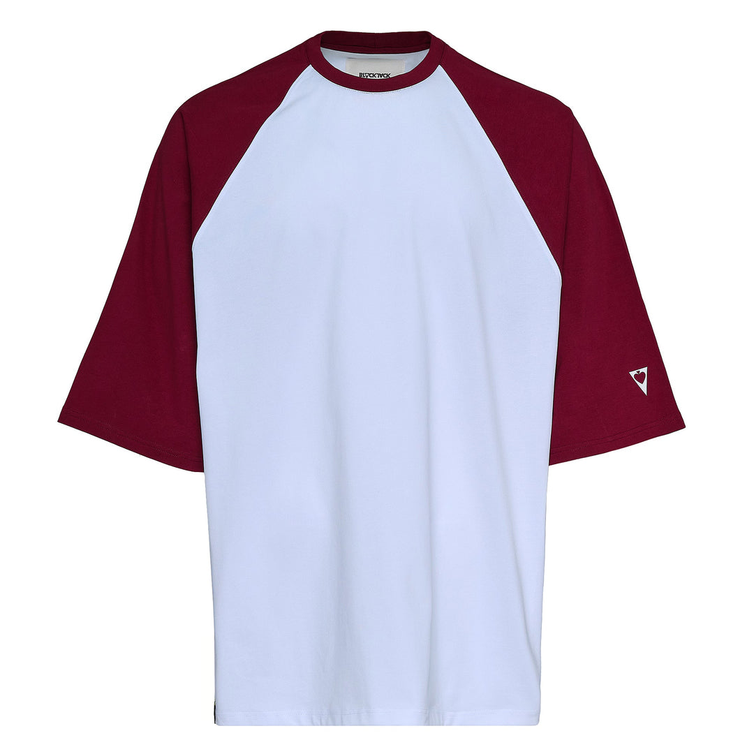 Jumbo Baseball Tee In Combed Cotton