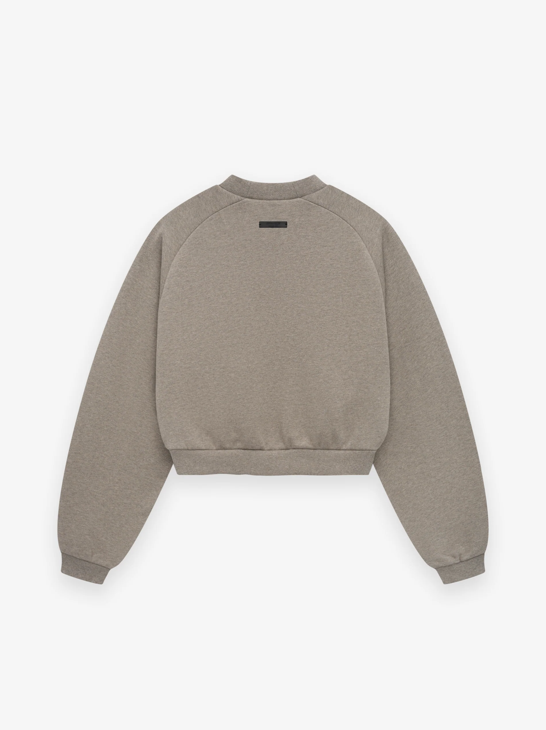 Fleece Cropped Crewneck Sweatshirt Women
