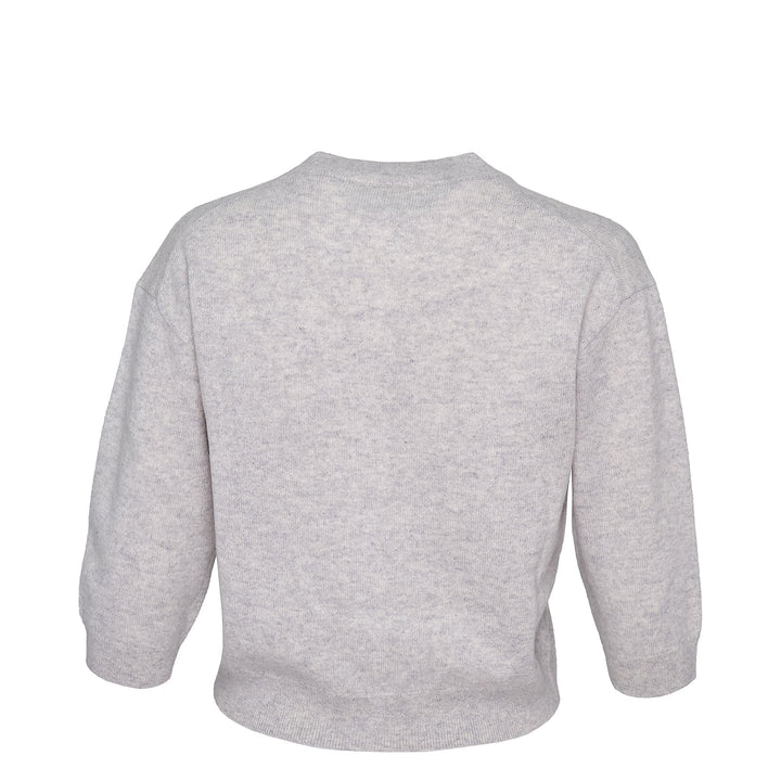 Recylced Cashmere Cropped Cardigan