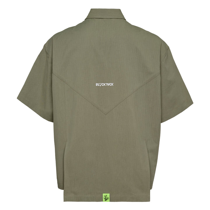 Tank Shirt In Twill Cotton