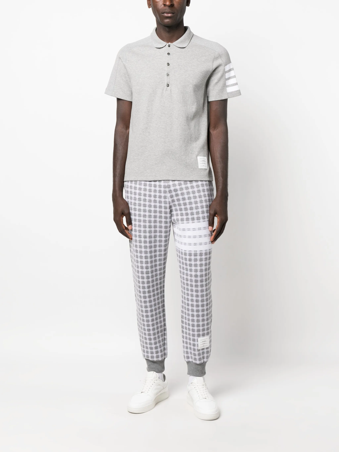 Cotton 4-Bar Short Sleeve Polo