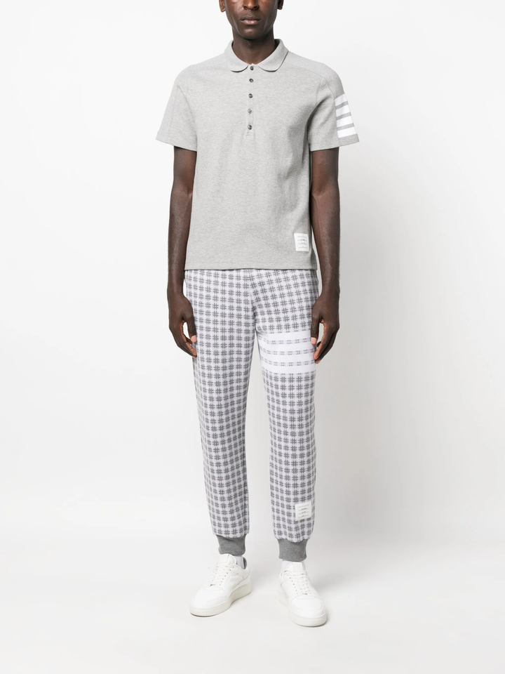 Cotton 4-Bar Short Sleeve Polo