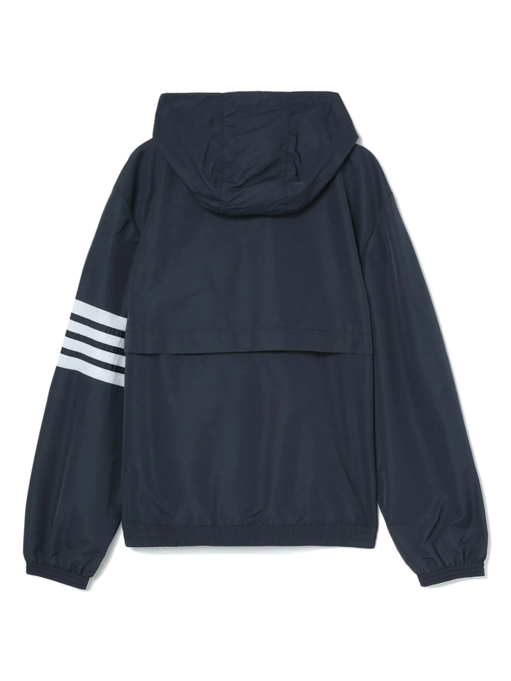 Ripstop Mesh 4-Bar Hooded Jacket Men