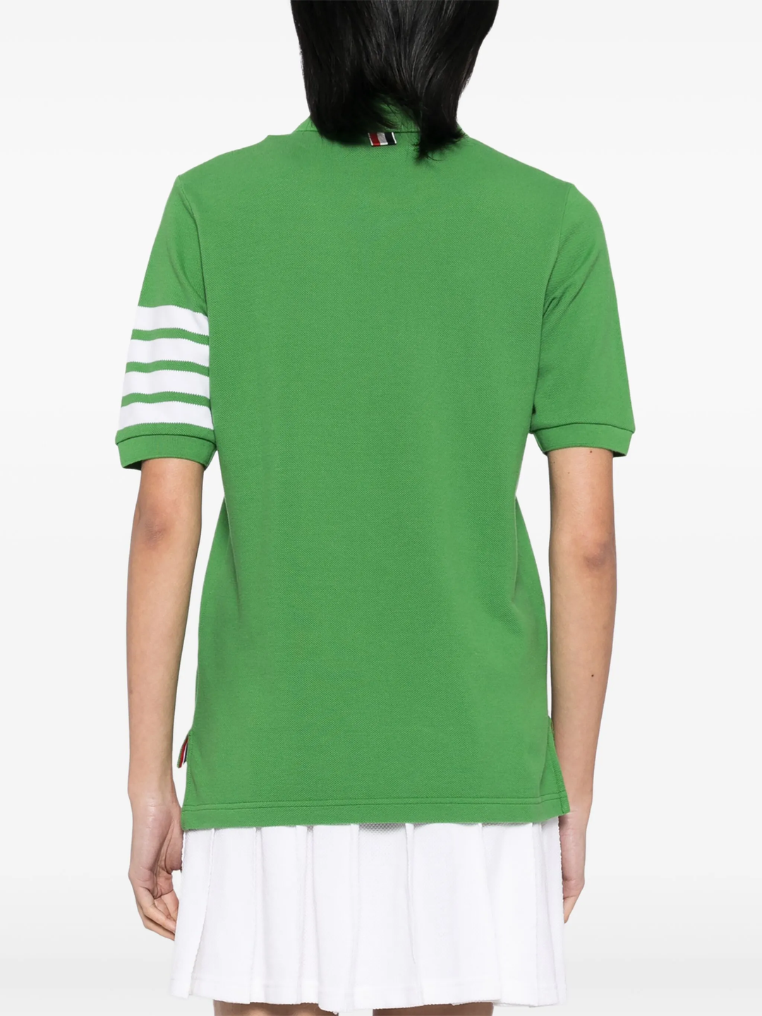 Short Sleeve Polo With 4-Bar Stripe
