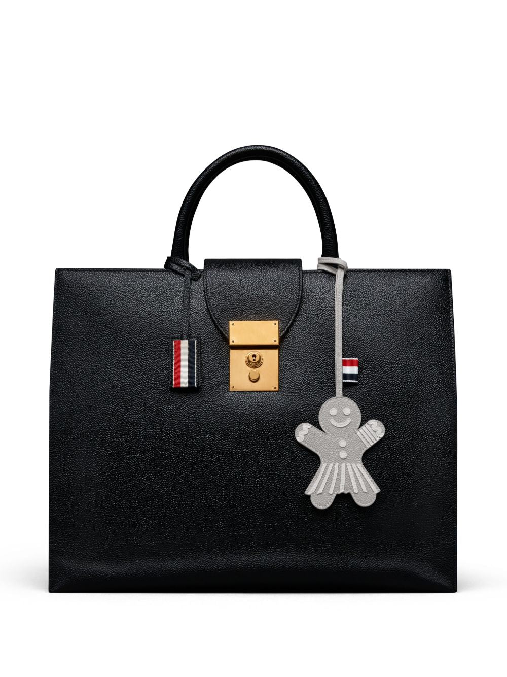 Mrs. Gingerbread Pebble Grain Charm