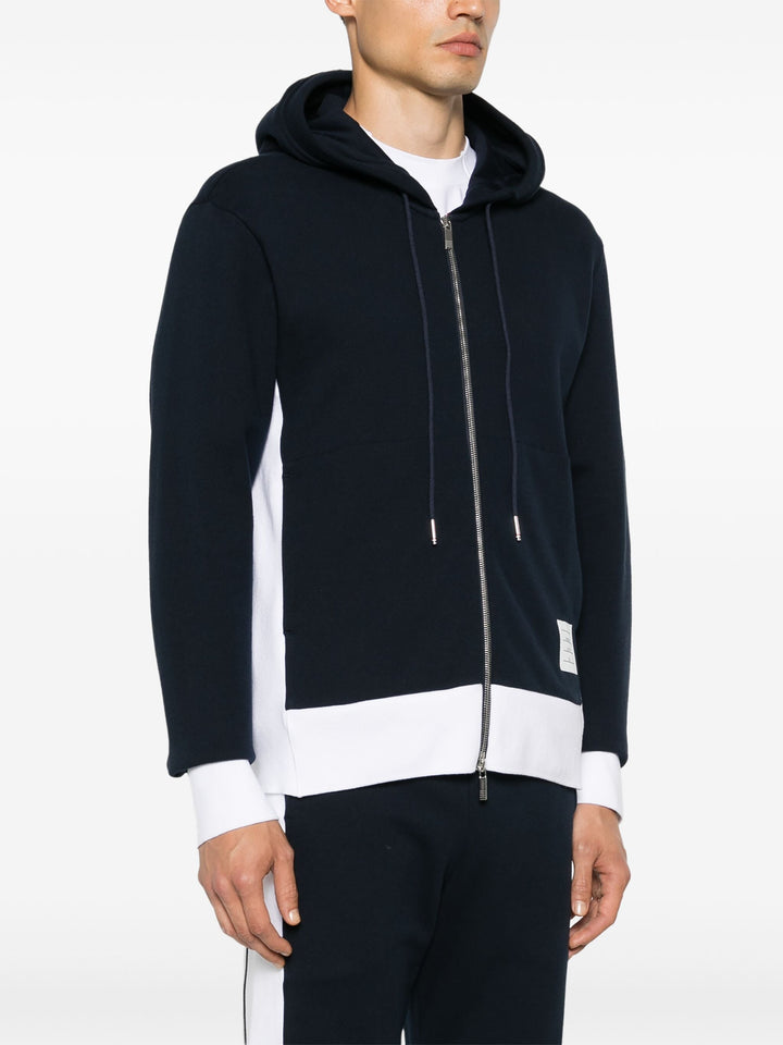 Classic 4-Bar Jersey Zip Hoodie