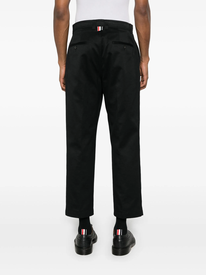 Cotton Twill Utility Trousers Men