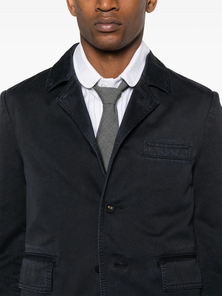 Cotton Twill Cutaway Jacket Men