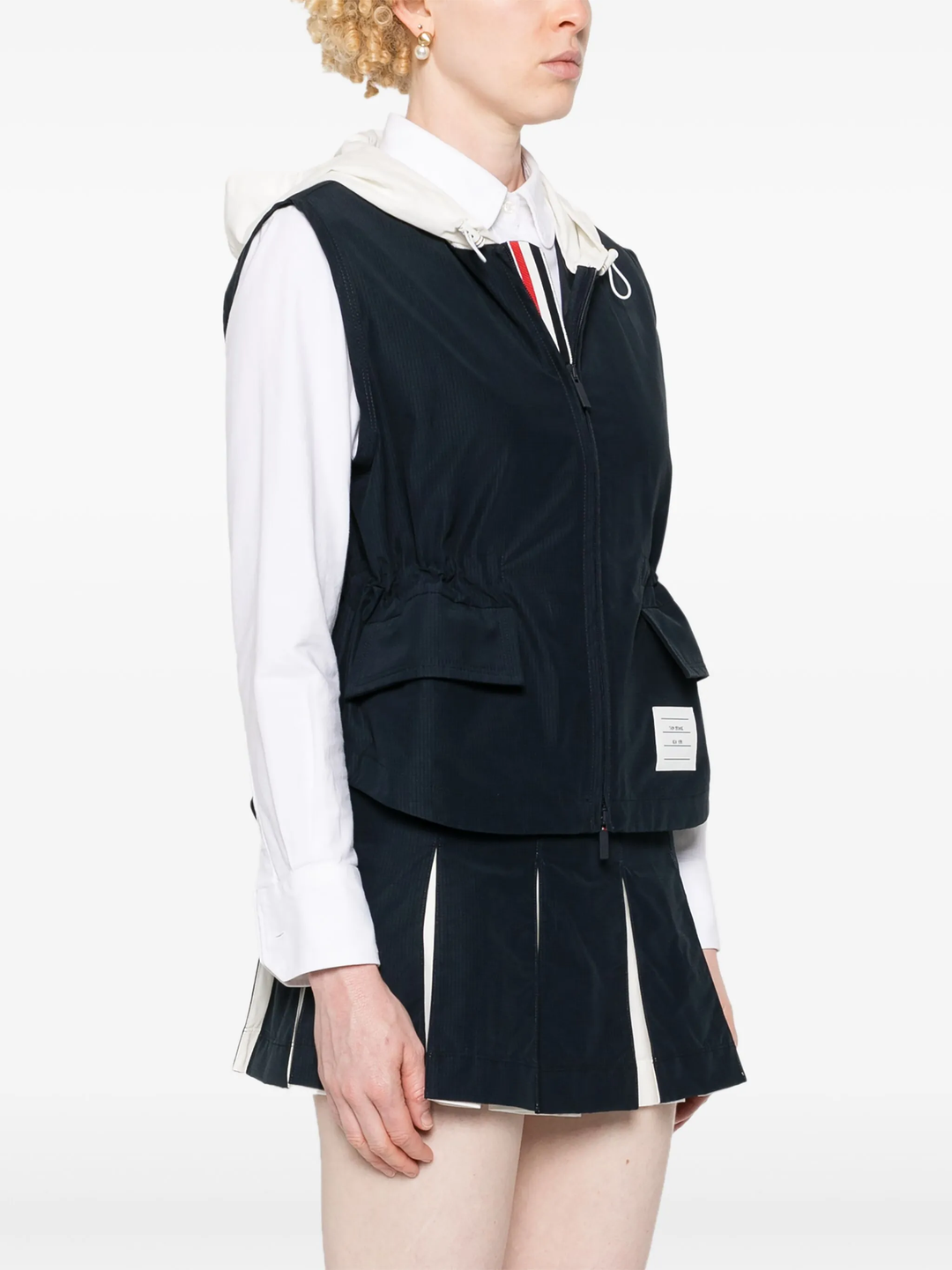 Ripstop Hooded Vest Women