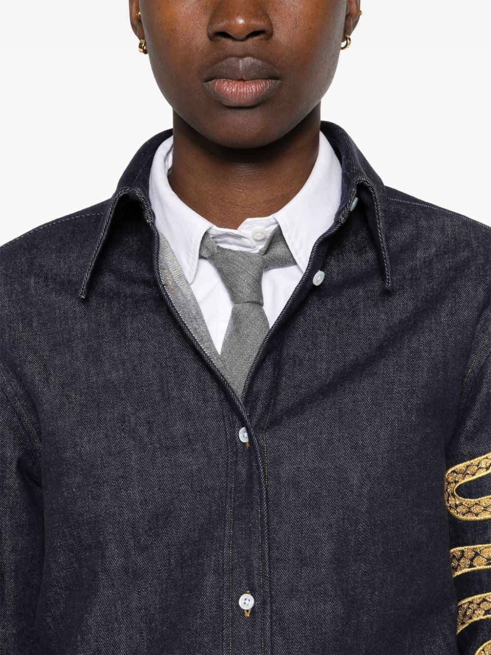 Lunar New Year Easy Fit Denim Shirt