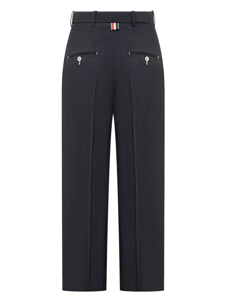 Linen Cotton High Waisted Trouser