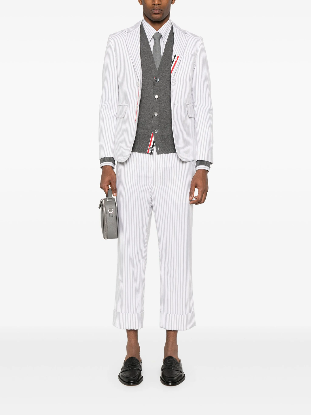 Low Rise Backstrap Trousers Men