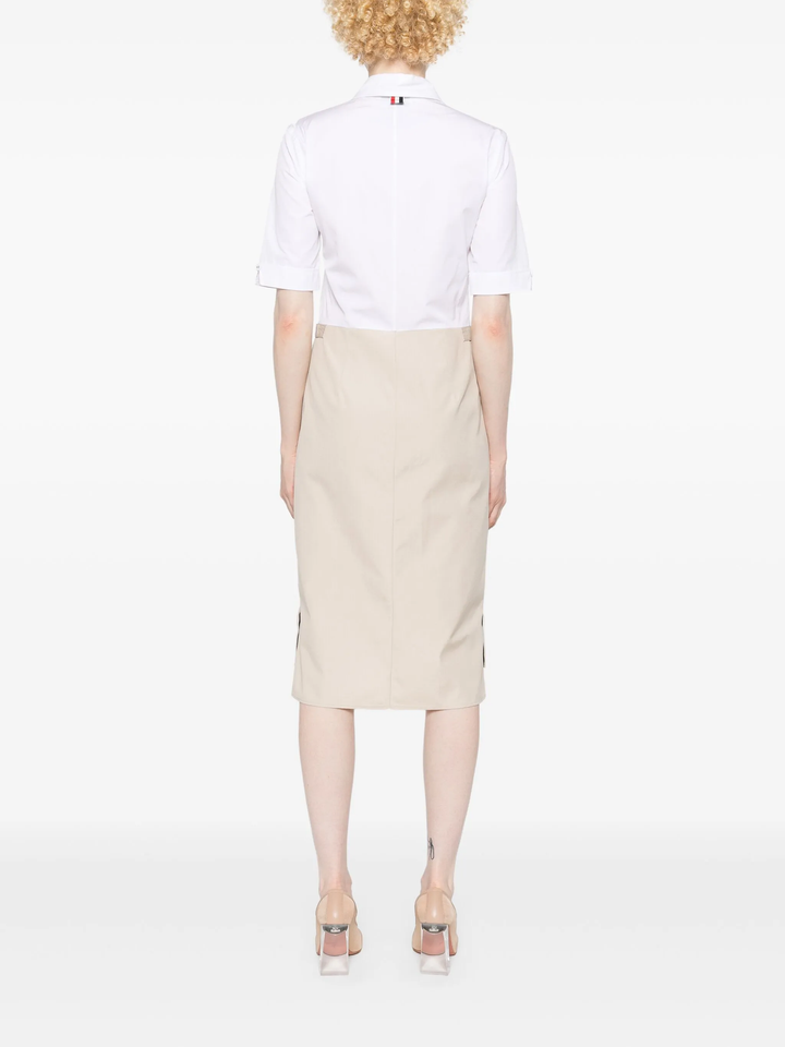 Thigh Length Patch Pocket Dress