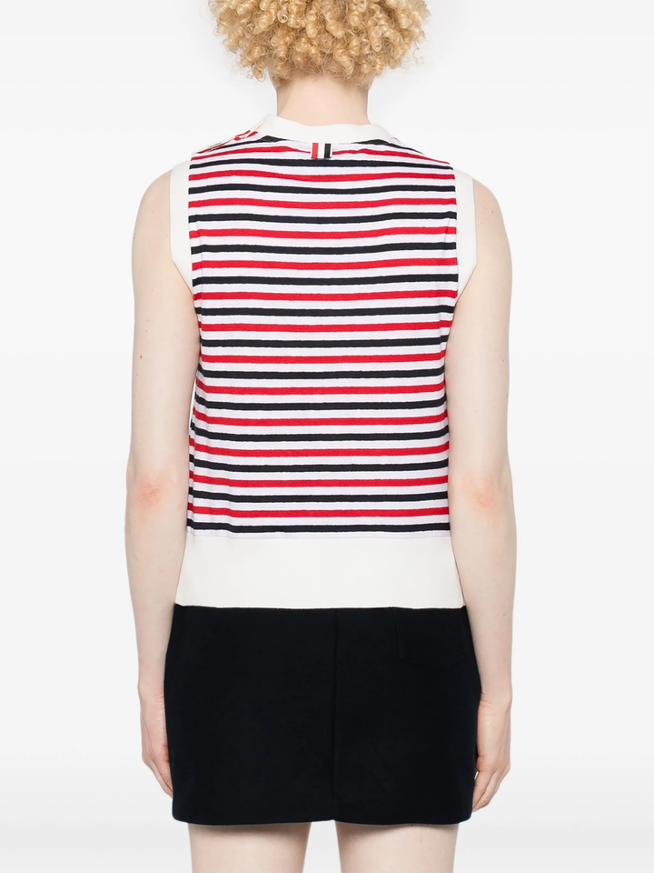 Linen Jersey Shell Top Women