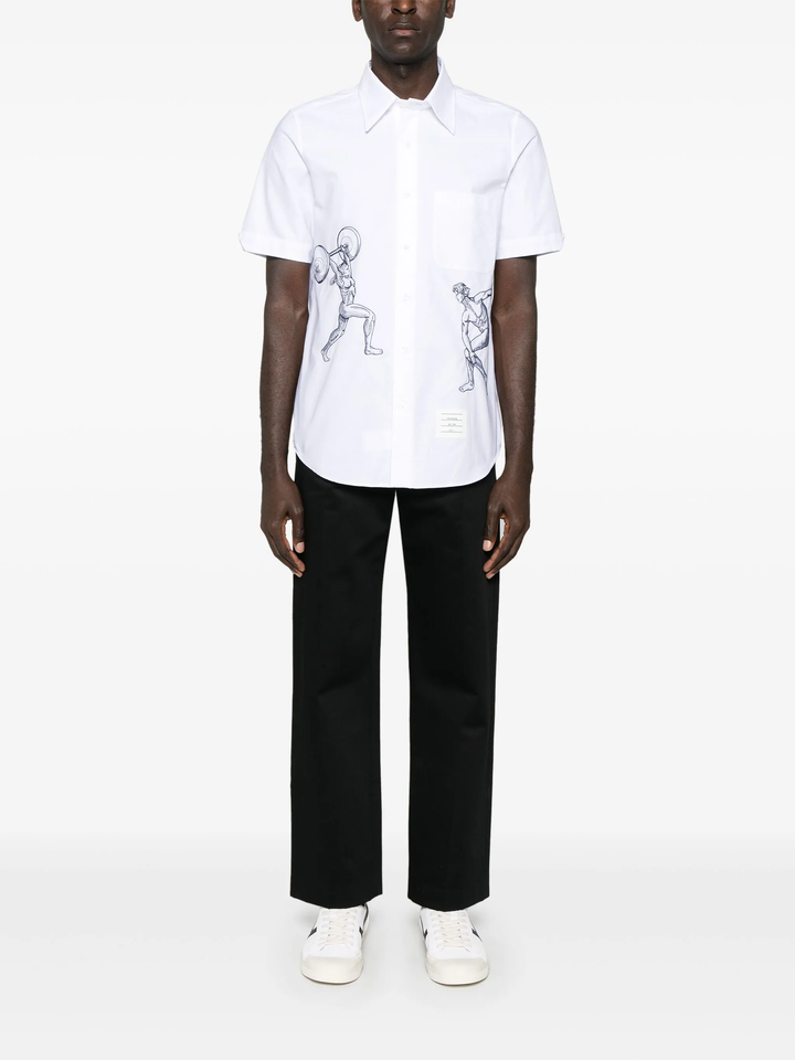 Straight Fit Shirt Men