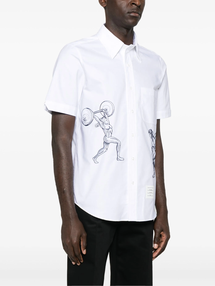 Straight Fit Shirt Men