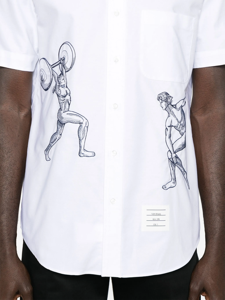 Straight Fit Shirt Men
