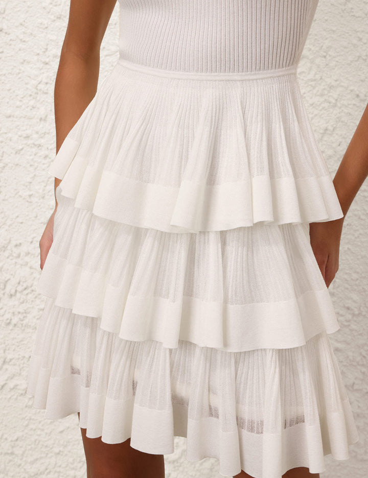 Crush Ruffled Mini Dress