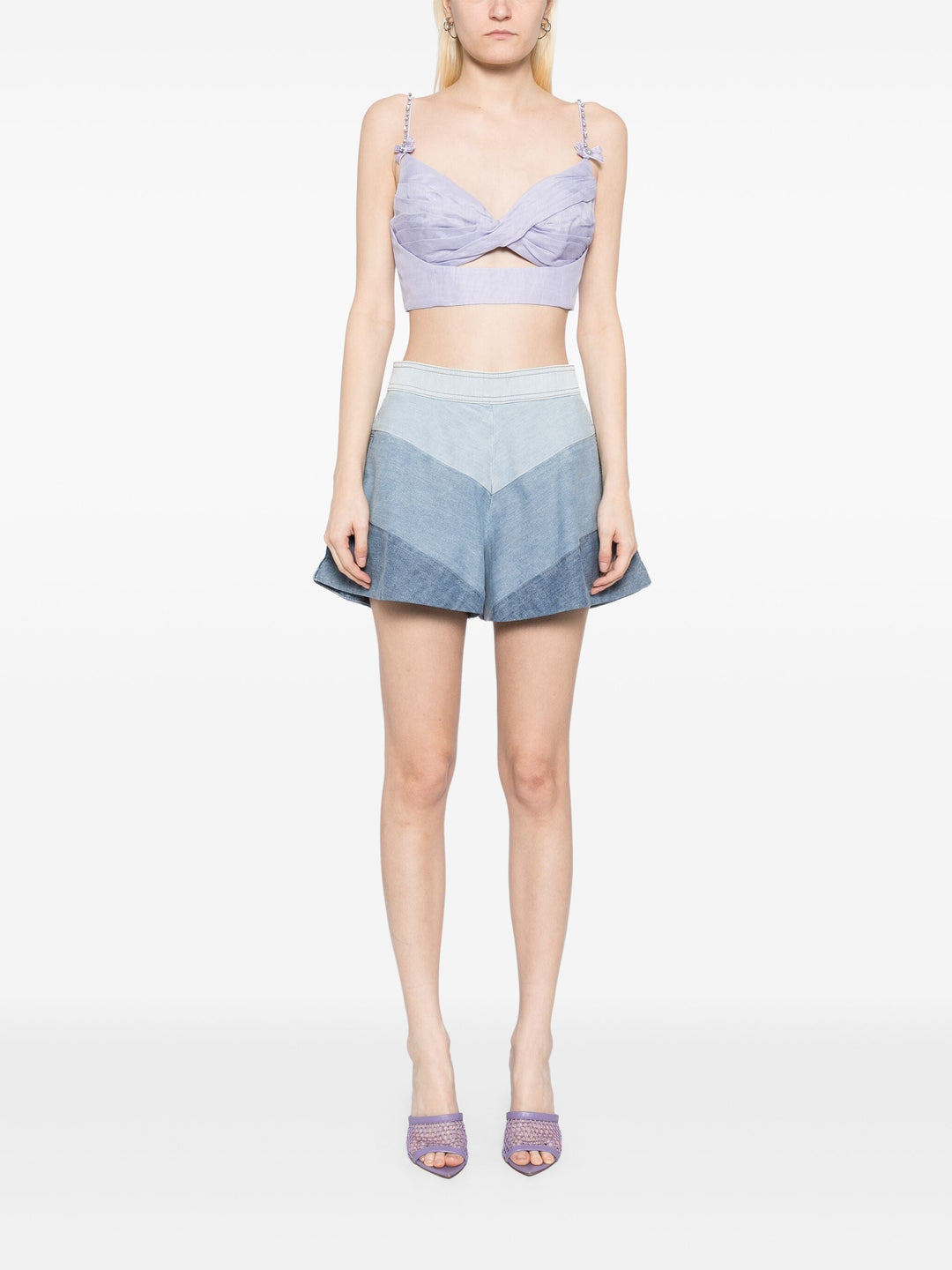 Crush Twist Front Bralette