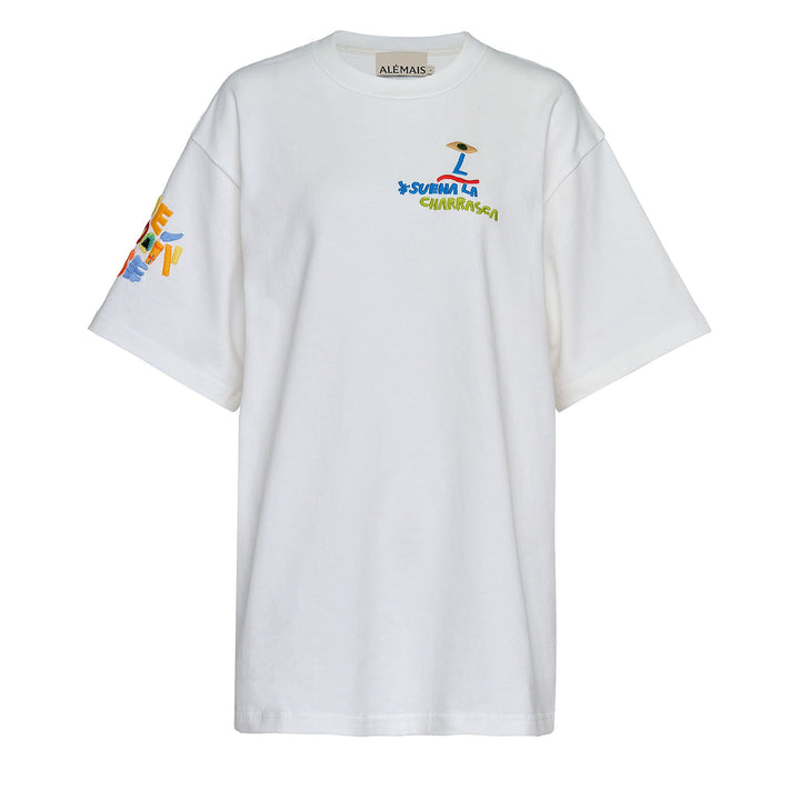 Nadia Embroidered Tee