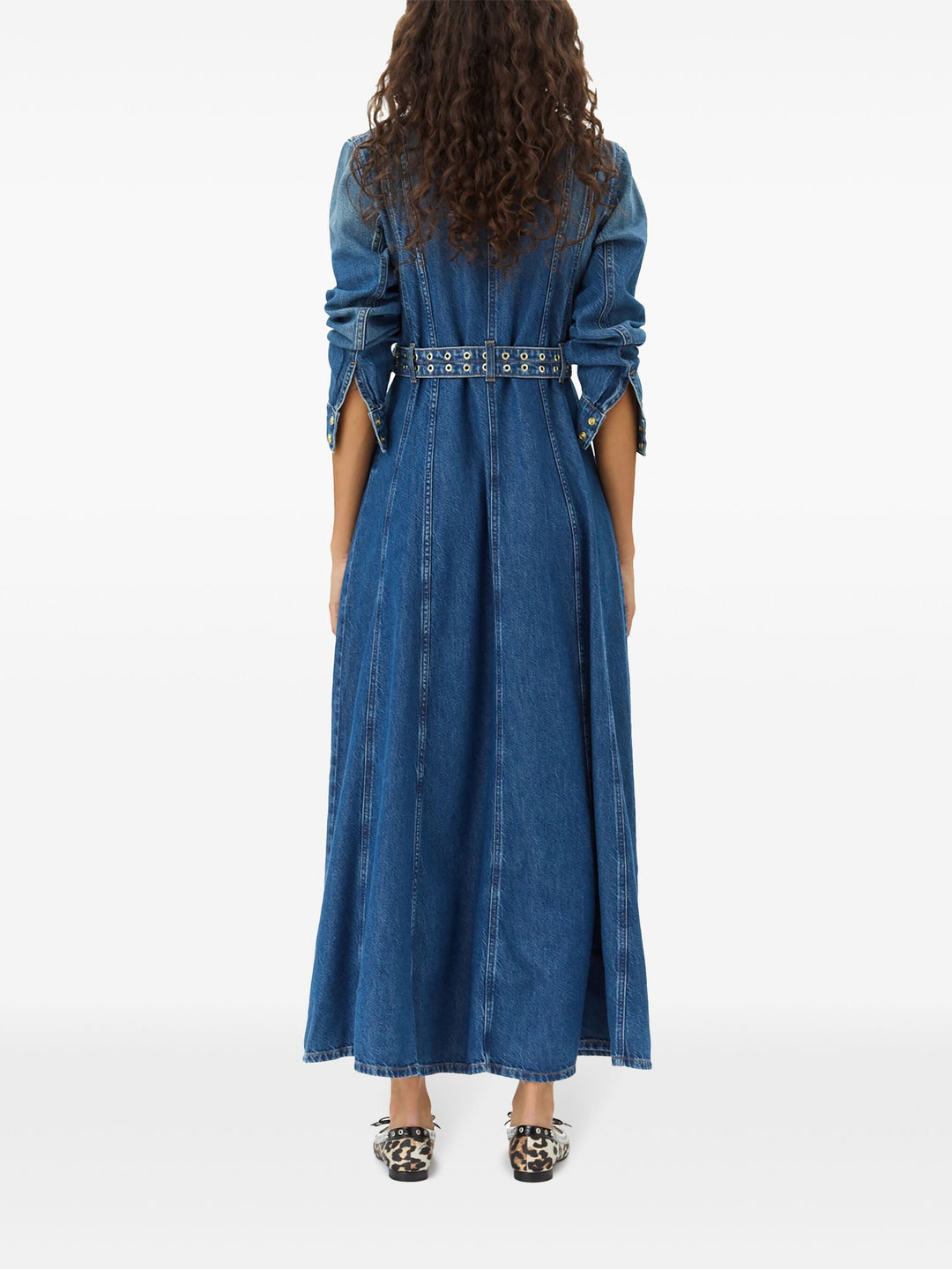 Light Denim Maxi Dress