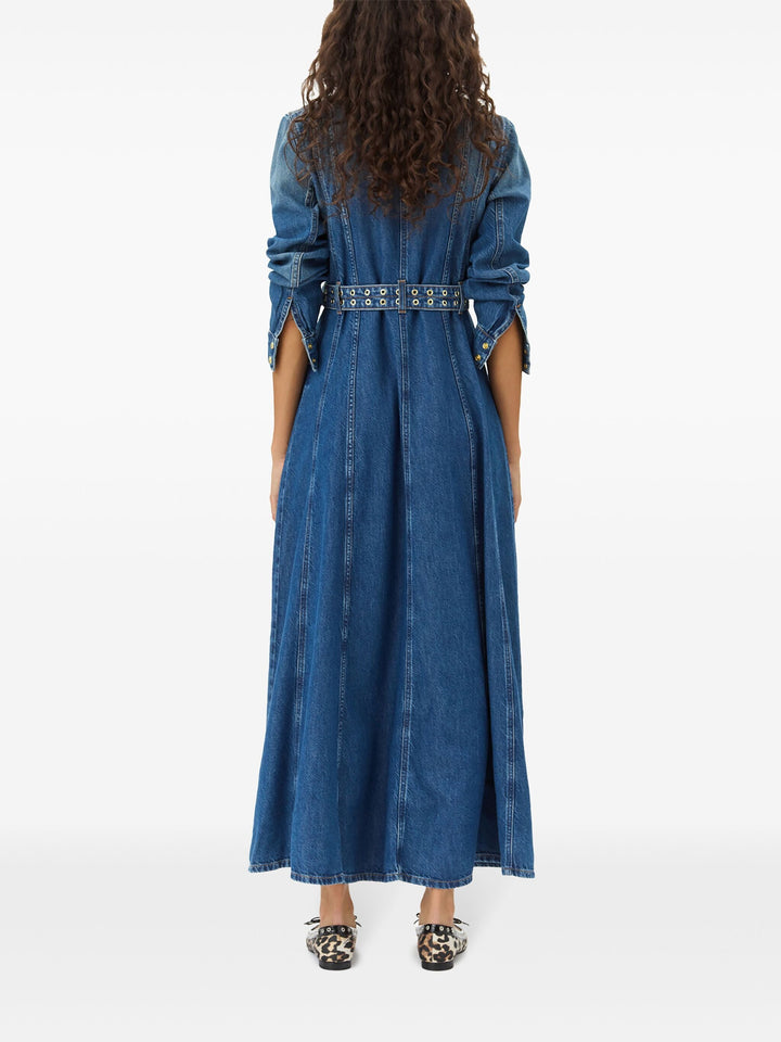 Light Denim Maxi Dress