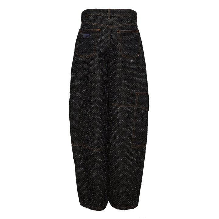 Fluffy Denim Carpenter Jeans