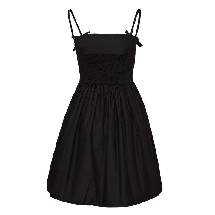 Cotton Poplin Strap Dress