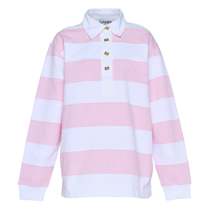 Striped Heavy Cotton Polo