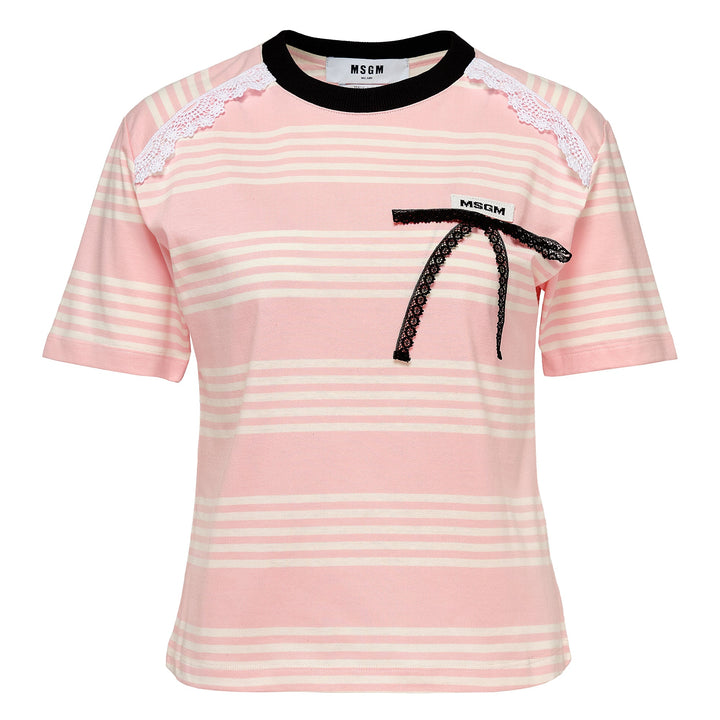 Bicolor Stripe Tee