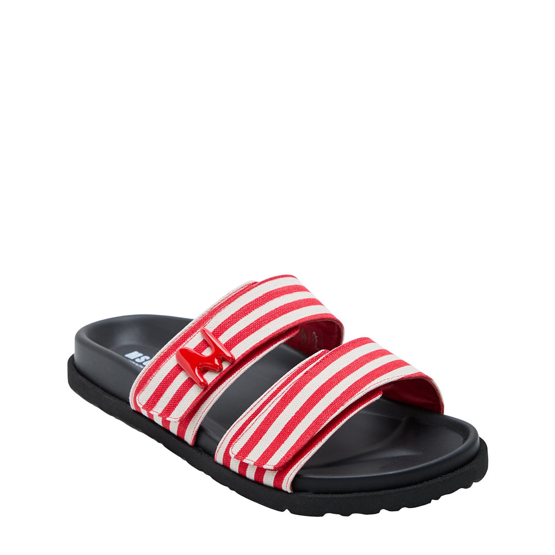 Canvas Flat Sandals