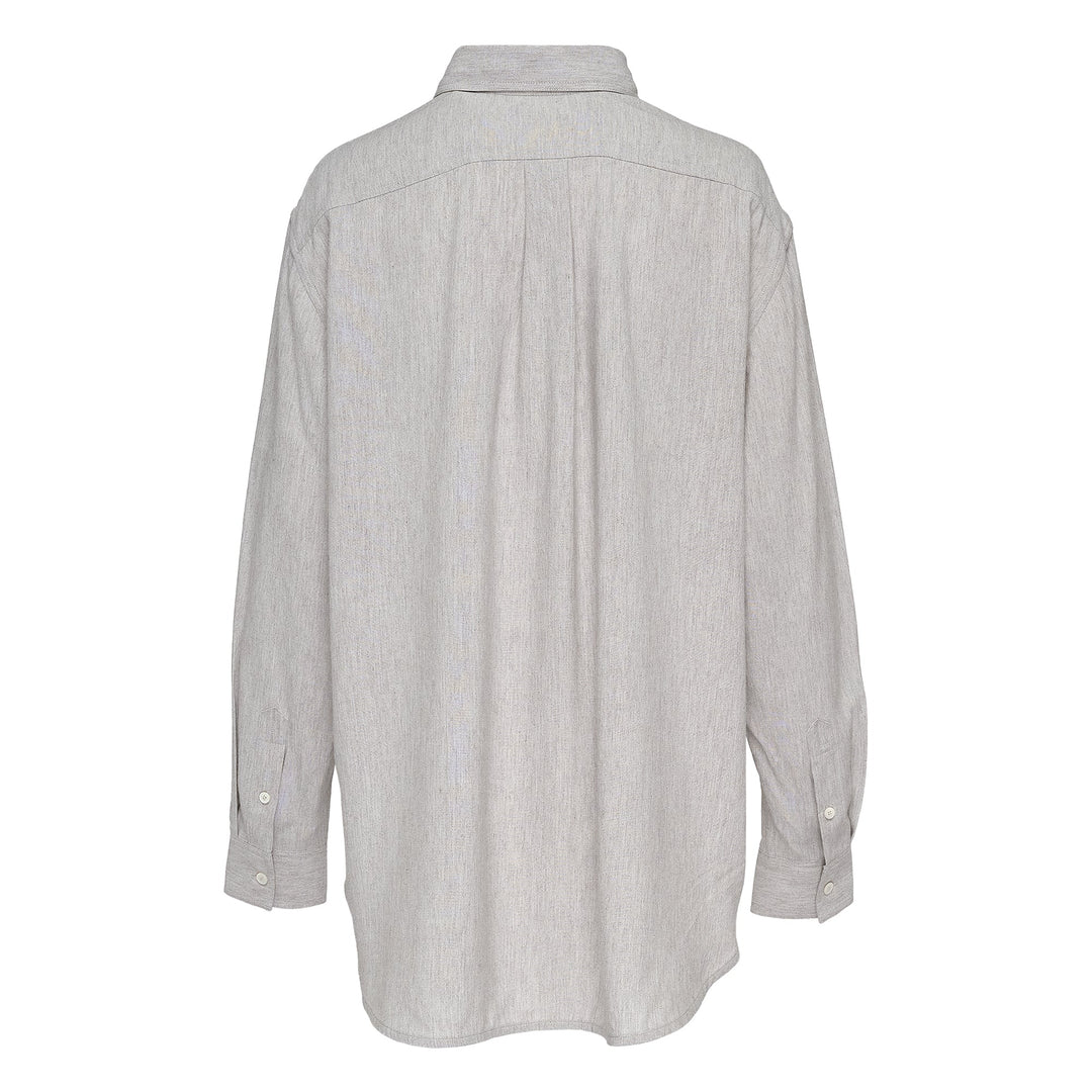 Relaxed Wool Viscose Shirt