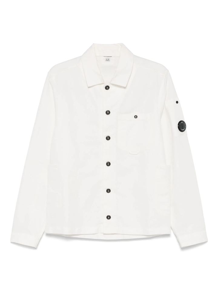 Cotton/Linen Lens Overshirt