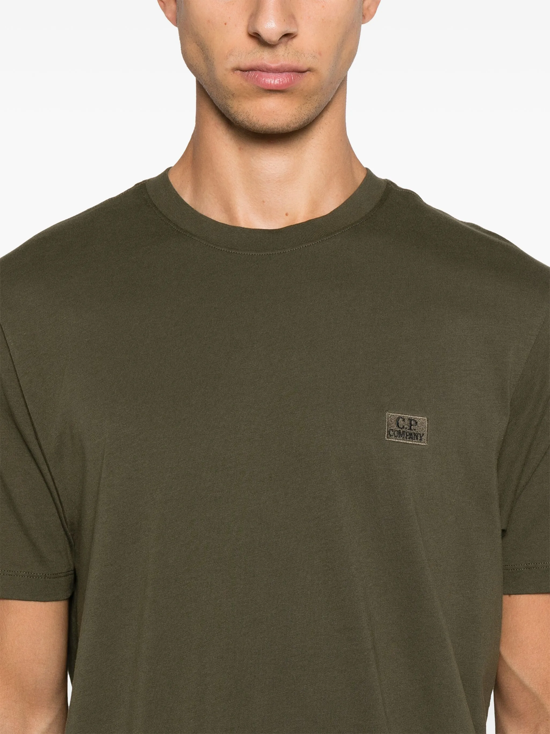 30/1 Jersey Logo Patch T-Shirt