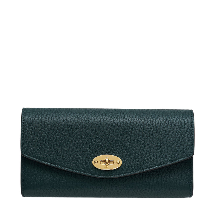 Darley Wallet Mulberry Green Heavy Grain