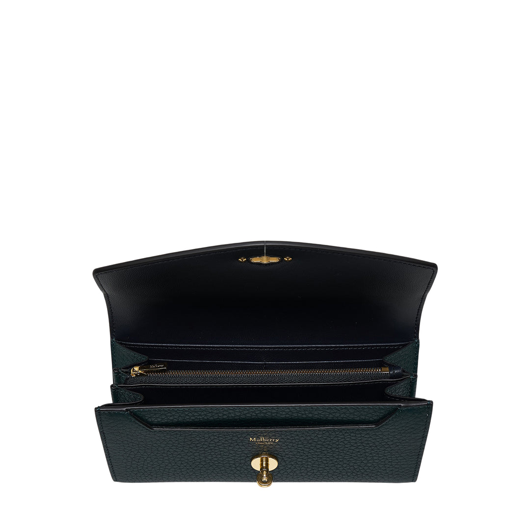 Darley Wallet Mulberry Green Heavy Grain