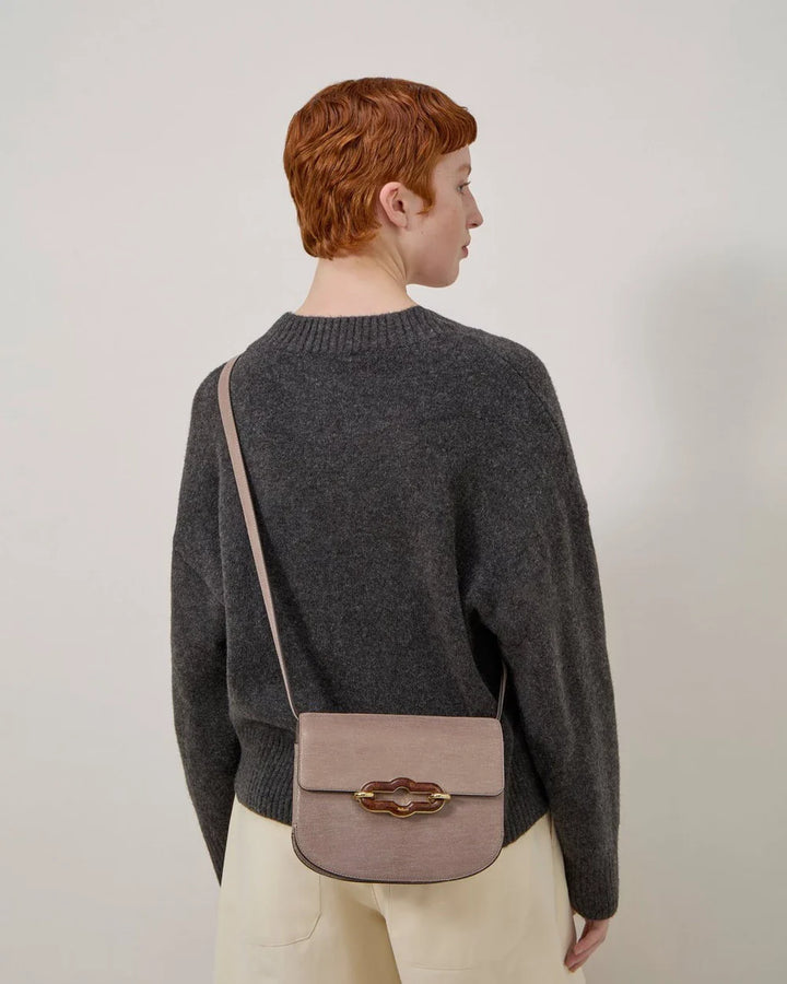 Pimlico Satchel Wood Foiled Sue