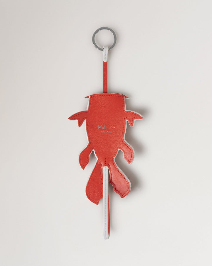 Koi Fish Keyring Coral Silky Calf