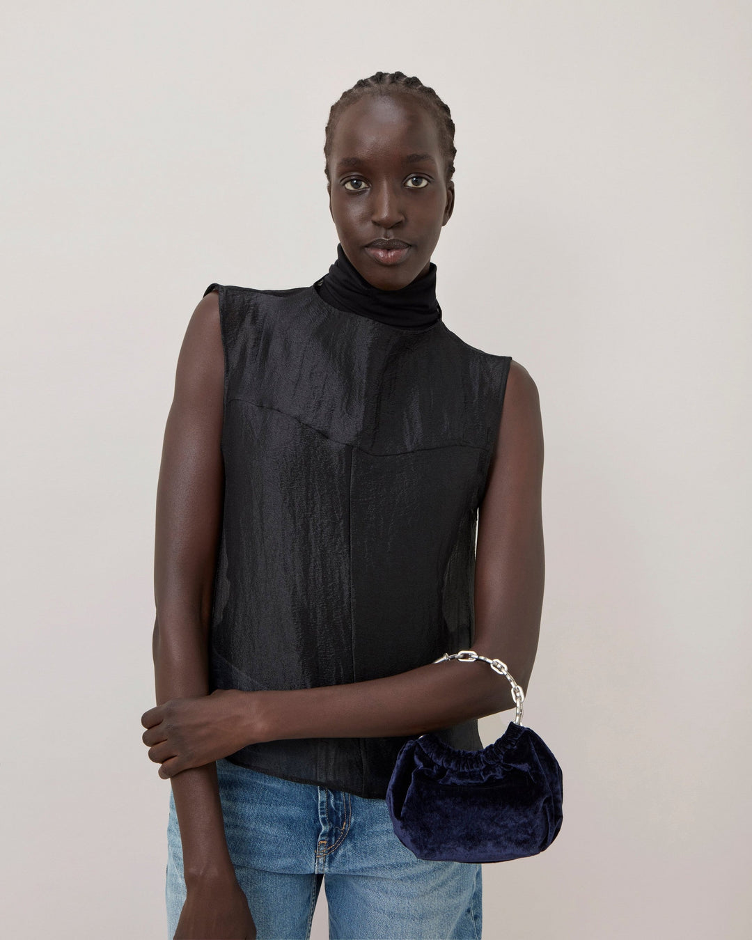 Pimlico Bracelet Bag Night Sky Velvet