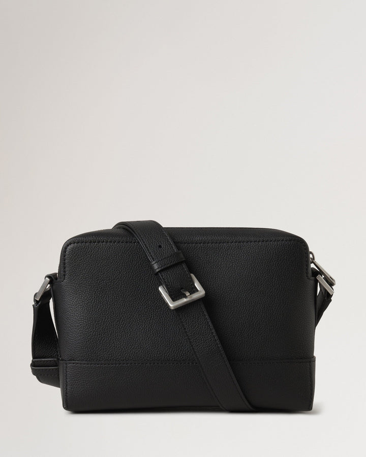 Small Farringdon Messenger Black Small Pebble Grain